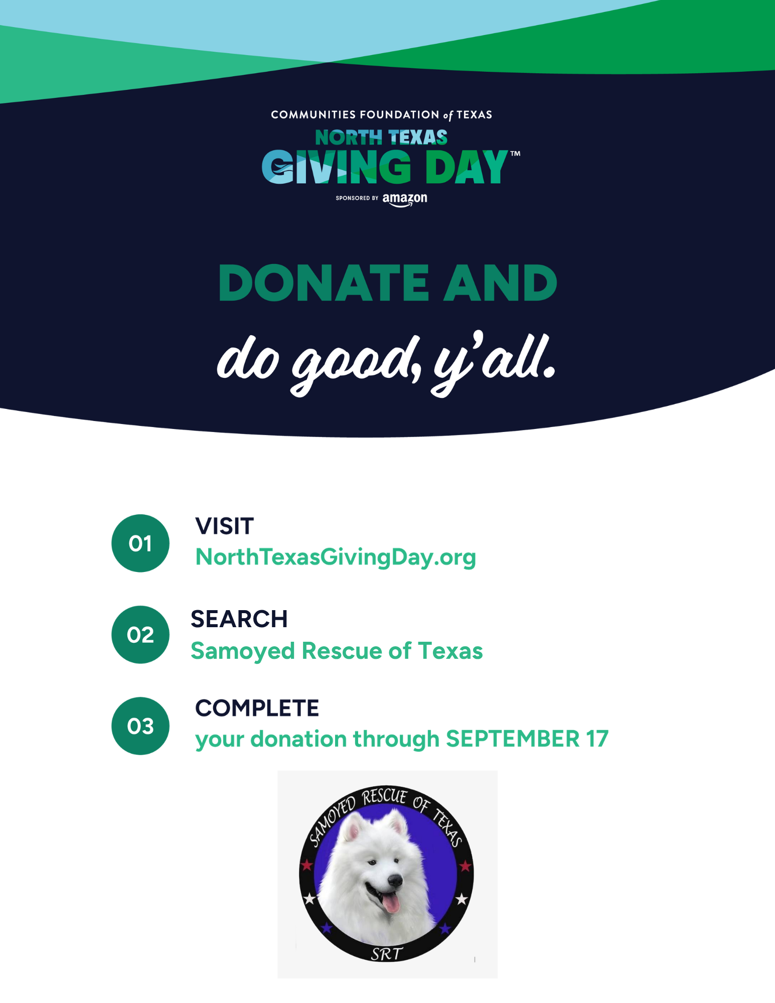 North Texas Giving Day promotional graphic